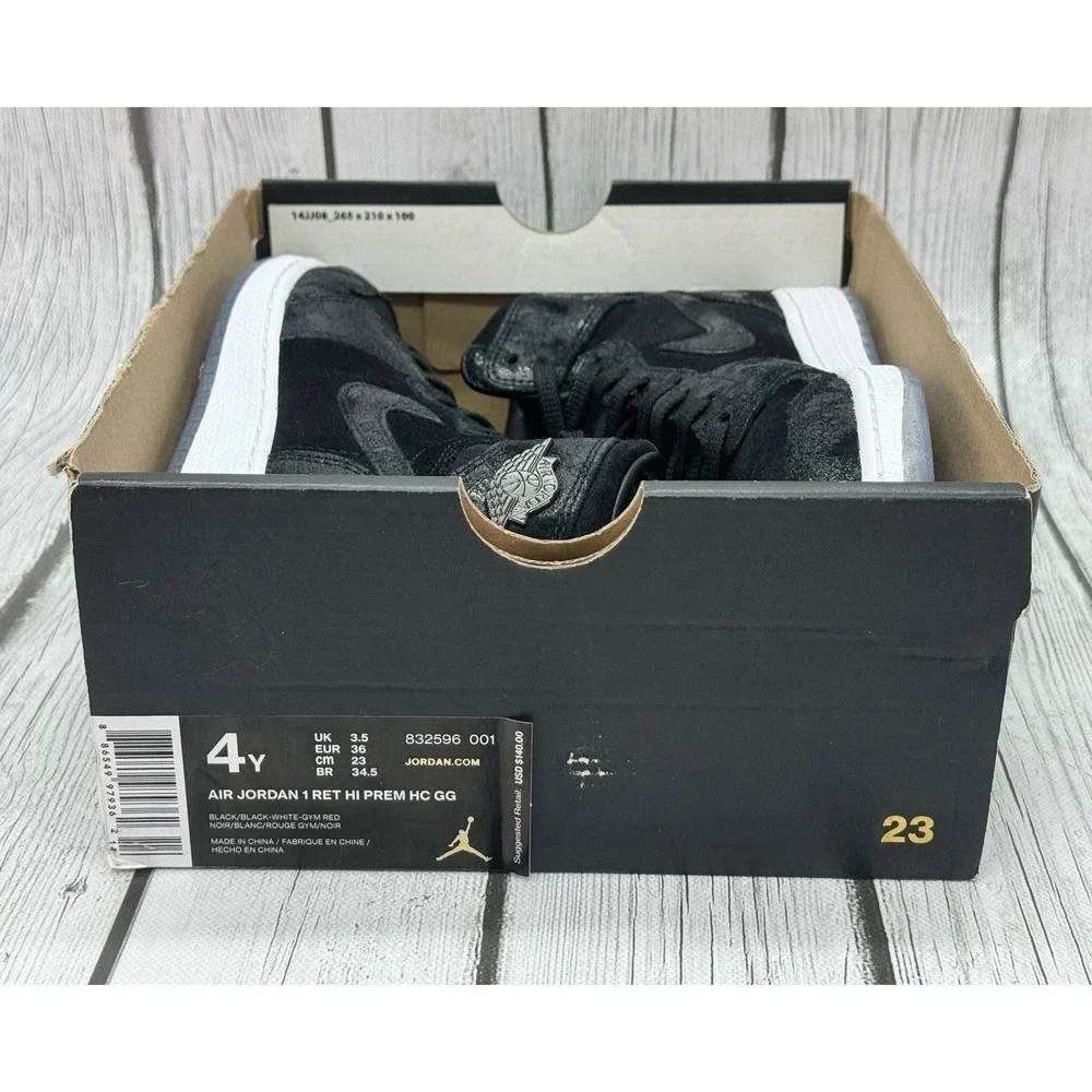 Nike Air Jordan Retro 1 High GG Heiress Size 4Y 832596‑001
